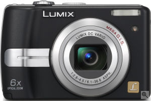 Panasonic's Lumix DMC-LZ7 digital camera. Courtesy of Panasonic, with modifications by Michael R. Tomkins.