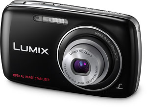 Panasonic's Lumix DMC-S3 digital camera. Photo provided by Panasonic Consumer Electronics Co. Click for a bigger picture!
