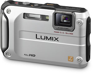 Panasonic's DMC-TS3 digital camera. Photo provided by Panasonic Consumer Electronics Co. Click for a bigger picture!