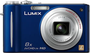 Panasonic's Lumix DMC-ZR3 digital camera. Photo provided by Panasonic Consumer Electronics Co. Click for a bigger picture!