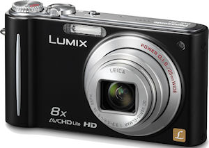 Panasonic's Lumix DMC-ZR3 digital camera. Photo provided by Panasonic Consumer Electronics Co. Click for a bigger picture!