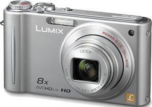 Panasonic's Lumix DMC-ZR3 digital camera. Photo provided by Panasonic Consumer Electronics Co. Click for a bigger picture!