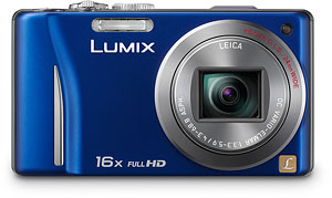 Panasonic's DMC-ZS10 digital camera. Photo provided by Panasonic Consumer Electronics Co. Click for a bigger picture!
