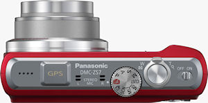 Panasonic's Lumix DMC-ZS7 digital camera. Photo provided by Panasonic Consumer Electronics Co. Click for a bigger picture!