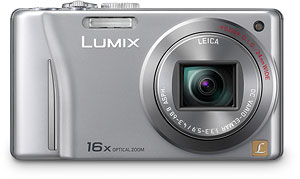 Panasonic's DMC-ZS8 digital camera. Photo provided by Panasonic Consumer Electronics Co. Click for a bigger picture!