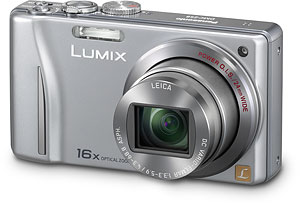 Panasonic's DMC-ZS8 digital camera. Photo provided by Panasonic Consumer Electronics Co. Click for a bigger picture!