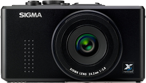 Sigma's DP2 digital camera. Photo provided by Sigma Corp. Click for a bigger picture!