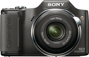 Sony's Cyber-shot DSC-H20 digital camera. Photo provided by Sony Electronics Inc. Click for a bigger picture!