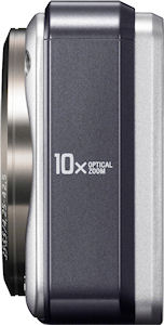 Sony's Cyber-shot DSC-H55 digital camera. Photo provided by Sony Electronics Inc. Click for a bigger picture!