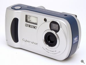 Sony's DSC-P31 digital camera. Copyright © 2002, The Imaging Resource. All rights reserved. Click for a bigger picture!