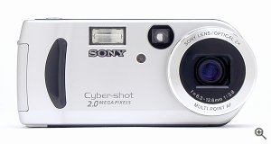 Sony's DSC-P51 digital camera. Copyright © 2002, The Imaging Resource. All rights reserved. Click for a bigger picture!