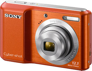 Sony's Cyber-shot DSC-S2100 digital camera. Photo provided by Sony. Click for a bigger picture!