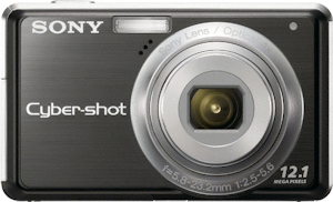 Sony's Cyber-shot DSC-S980 digital camera. Photo provided by Sony Electronics Inc. Click for a bigger picture!