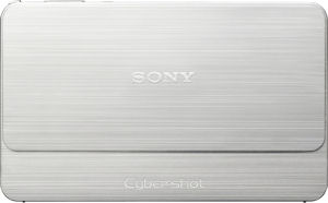 Sony's Cyber-shot DSC-T700 digital camera. Courtesy of Sony, wih modifications by Michael R. Tomkins. Click for a bigger picture!