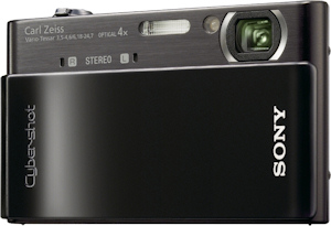 Sony's Cyber-shot DSC-T900 digital camera. Photo provided by Sony Electronics Inc. Click for a bigger picture!