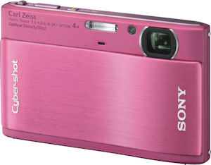 Sony's Cyber-shot DSC-TX1 digital camera. Photo provided by Sony Electronics Inc. Click for a bigger picture!
