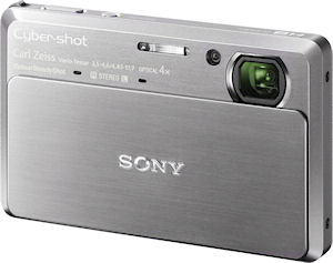 Sony's Cyber-shot DSC-TX7 digital camera. Photo provided by Sony. Click for a bigger picture!