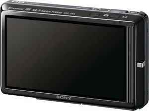 Sony's Cyber-shot DSC-TX9 digital camera. Photo provided by Sony Electronics Inc. Click for a bigger picture!