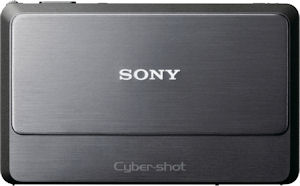 Sony's Cyber-shot DSC-TX9 digital camera. Photo provided by Sony Electronics Inc. Click for a bigger picture!