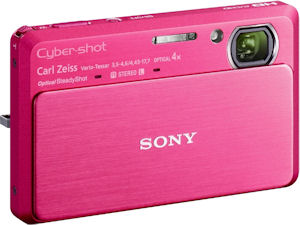 Sony's Cyber-shot DSC-TX9 digital camera. Photo provided by Sony Electronics Inc. Click for a bigger picture!