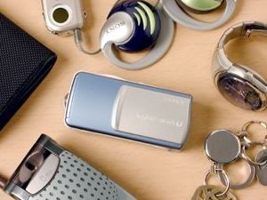 Sony's Cyber-shot U DSC-U10 digital camera. Courtesy of Sony, with modifications by Michael R. Tomkins.