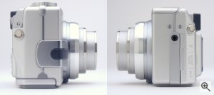 Sony's Cyber-shot DSC-V1 digital camera. Copyright © 2003, The Imaging Resource. All rights reserved. Click for a bigger picture!