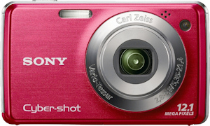 Sony's Cyber-shot DSC-W230 digital camera. Photo provided by Sony Electronics Inc. Click for a bigger picture!