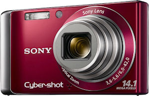 Sony's Cyber-shot DSC-W370 digital camera. Photo provided by Sony. Click for a bigger picture!