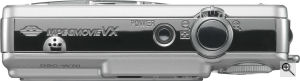 Sony's Cyber-shot DSC-W50 digital camera. Courtesy of Sony, with modifications by Michael R. Tomkins. Click for a bigger picture!