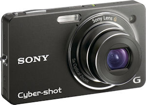 Sony's Cyber-shot DSC-WX1 digital camera. Photo provided by Sony Electronics Inc. Click for a bigger picture!