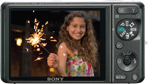 Sony's Cyber-shot DSC-WX1 digital camera. Photo provided by Sony Electronics Inc. Click for a bigger picture!