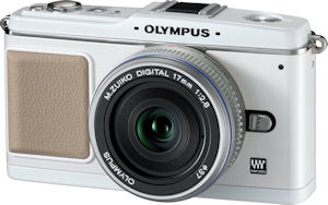 Olympus' E-P1 digital camera. Photo provided by Olympus Imaging America Inc. Click for a bigger picture!