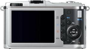 Olympus' E-P1 digital camera. Photo provided by Olympus Imaging America Inc. Click for a bigger picture!