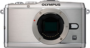 Olympus' PEN E-P3 compact system camera. Photo provided by Olympus Imaging America Inc. Click for a bigger picture!