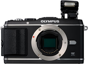 Olympus' PEN E-P3 compact system camera. Photo provided by Olympus Imaging America Inc. Click for a bigger picture!