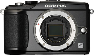 Olympus' PEN E-PL2 digital camera. Photo provided by Olympus Imaging America Inc. Click for a bigger picture!