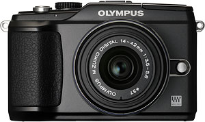 Olympus' PEN E-PL2 digital camera. Photo provided by Olympus Imaging America Inc. Click for a bigger picture!