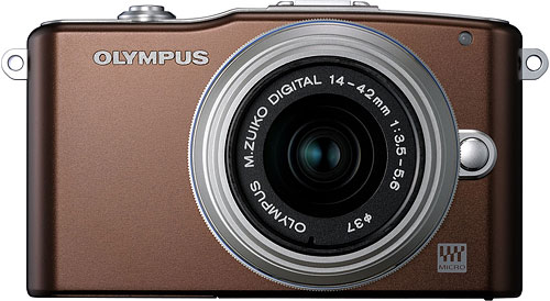 Olympus' PEN E-PM1 compact system camera. Photo provided by Olympus Imaging America Inc. Click for a bigger picture!