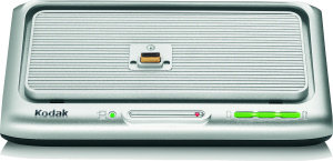 Kodak's EasyShare Camera Dock Series 3. Courtesy of Eastman Kodak Co., with modifications by Michael R. Tomkins. Click for a bigger picture!