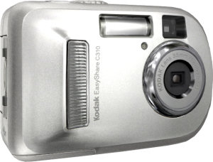 Kodak's EasyShare C310 digital camera. Courtesy of Kodak, with modifications by Michael R. Tomkins.