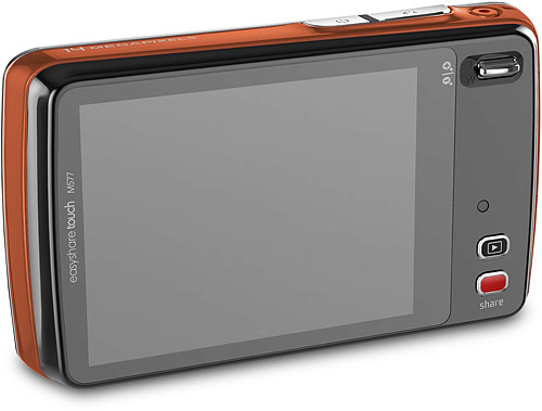 Kodak's EasyShare Touch M577 digital camera. Rendering provided by Eastman Kodak Co. Click fora bigger picture!