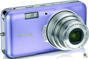 Kodak's EasyShare V1003 digital camera. Courtesy of Kodak, with modifications by Michael R. Tomkins. Click for a bigger picture!