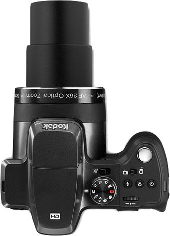 Kodak's EasyShare Z981 digital camera. Photo provided by Eastman Kodak Co.