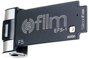 Silicon Film's (e)film cartridge. Courtesy of Silicon Film.