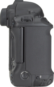 Canon's EOS-1Ds Mark II Digital. Courtesy of Canon, with modifications by Michael R. Tomkins. Click for a bigger picture!