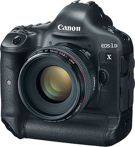 Canon's EOS-1D X digital SLR. Photo provided by Canon USA Inc. Click for a bigger picture!