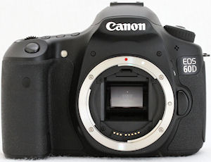 Canon's EOS 60D digital SLR. Photo copyright &Acirc;&copy; 2010, Imaging Resource. All rights reserved. Click for a bigger picture!