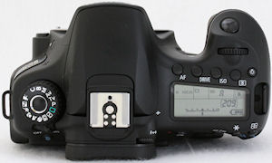 Canon's EOS 60D digital SLR. Photo copyright &Acirc;&copy; 2010, Imaging Resource. All rights reserved. Click for a bigger picture!