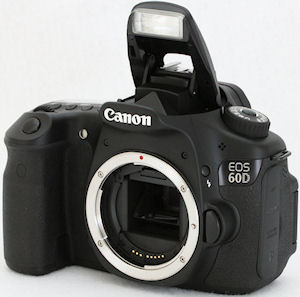 Canon's EOS 60D digital SLR. Photo copyright &Acirc;&copy; 2010, Imaging Resource. All rights reserved. Click for a bigger picture!