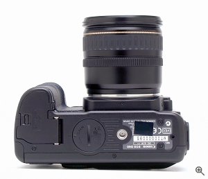 Canon's EOS D60 digital camera. Copyright © 2002, The Imaging Resource. All rights reserved. Click for a bigger picture!